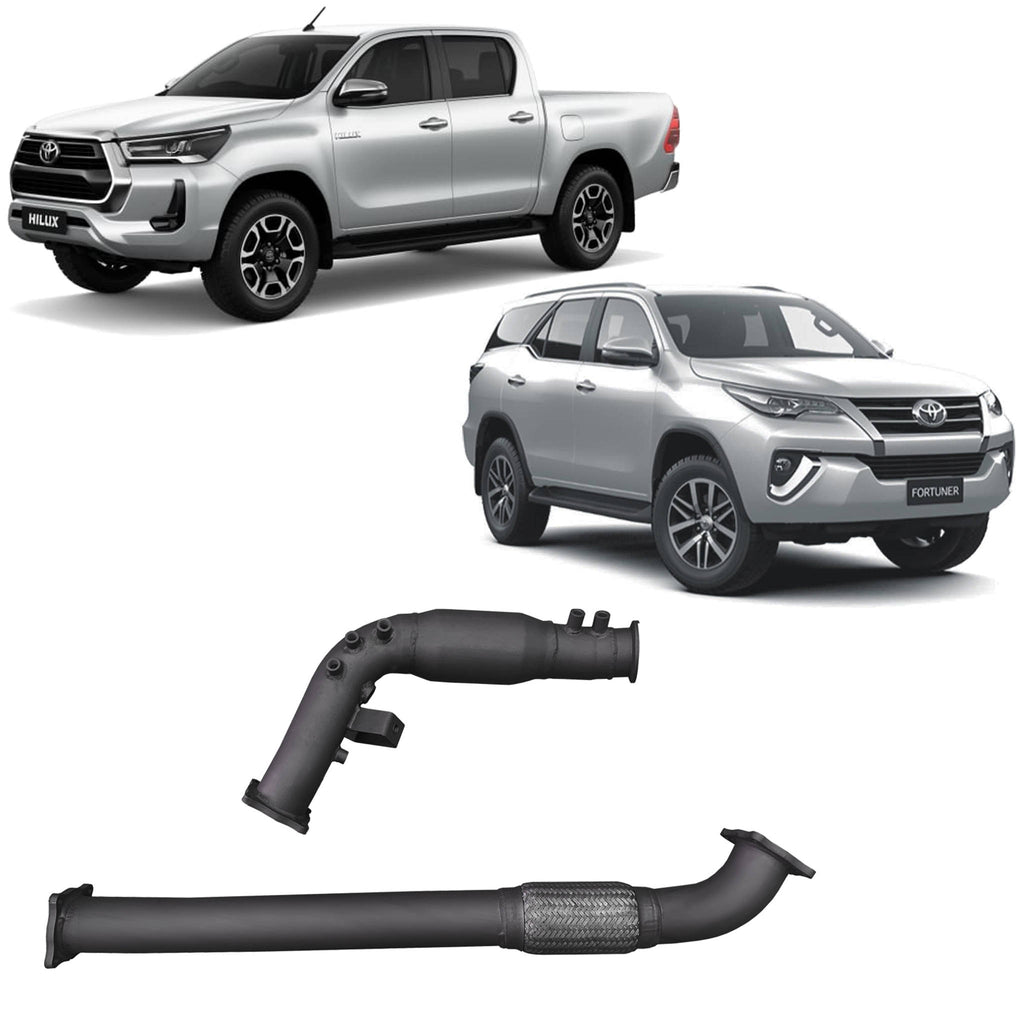 Redback Extreme Duty Exhaust DPF Adaptor Kit for Toyota Hilux / Fortuner (07/2015 - on)