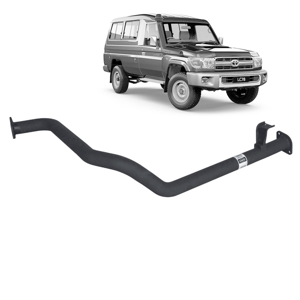 Redback Performance Exhaust System for Toyota Landcruiser 75/78 Series 4.2L 1HZ