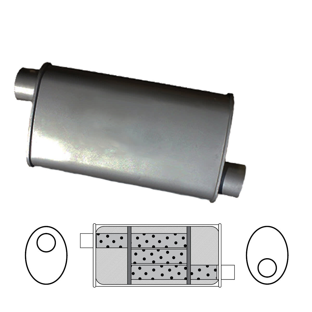 Redback Universal Muffler 8