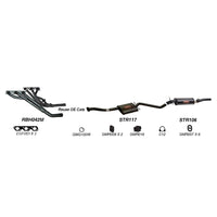 Redback Performance Exhaust System for Holden Caprice (04/1990 - 06/1999), Commodore (04/1990 - 06/1999), Statesman (04/1990 - 06/1999), Calais (04/1990 - 06/1999)