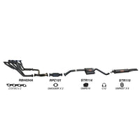 Redback Performance Exhaust System for Holden Caprice (04/1990 - 02/1994), Holden Caprice (04/1990 - 02/1994)