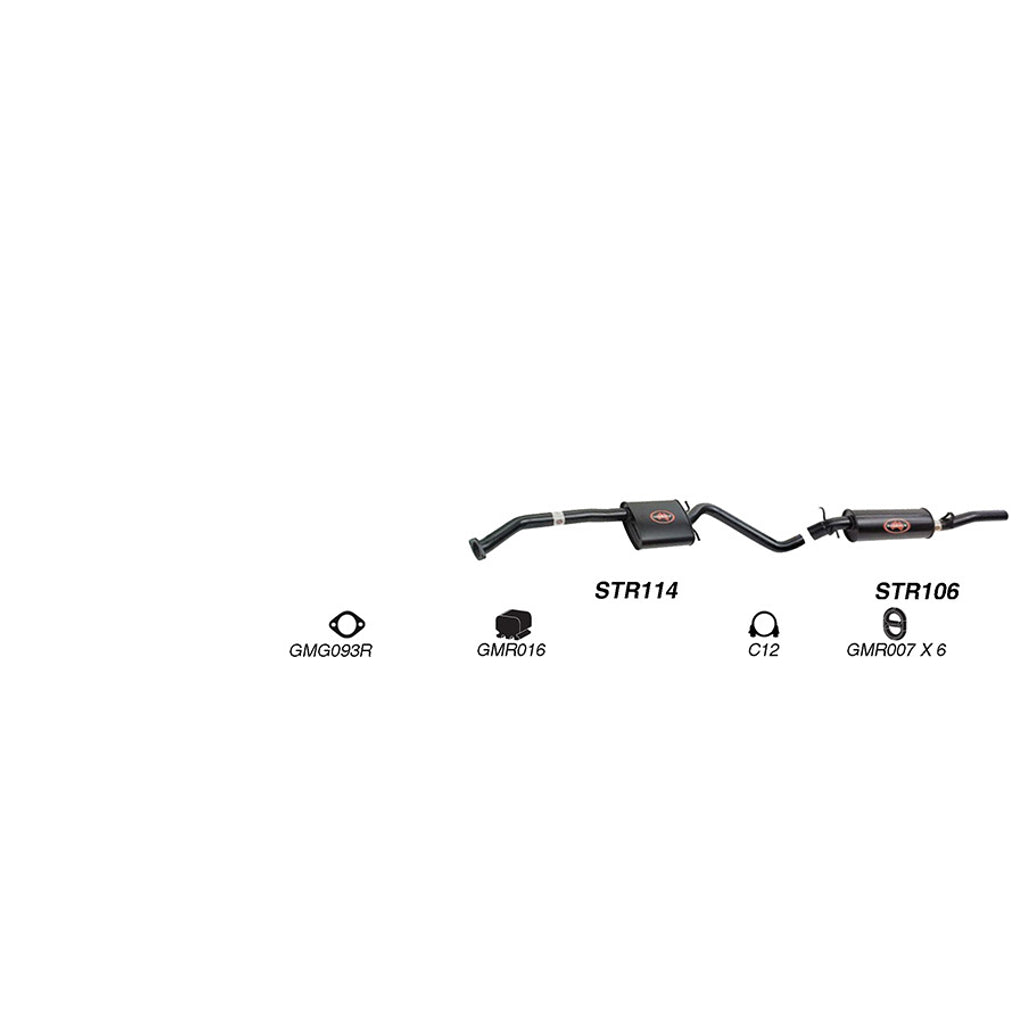 Redback Performance Exhaust System for Holden Statesman (04/1990 - 1995), Caprice (04/1990 - 1995)