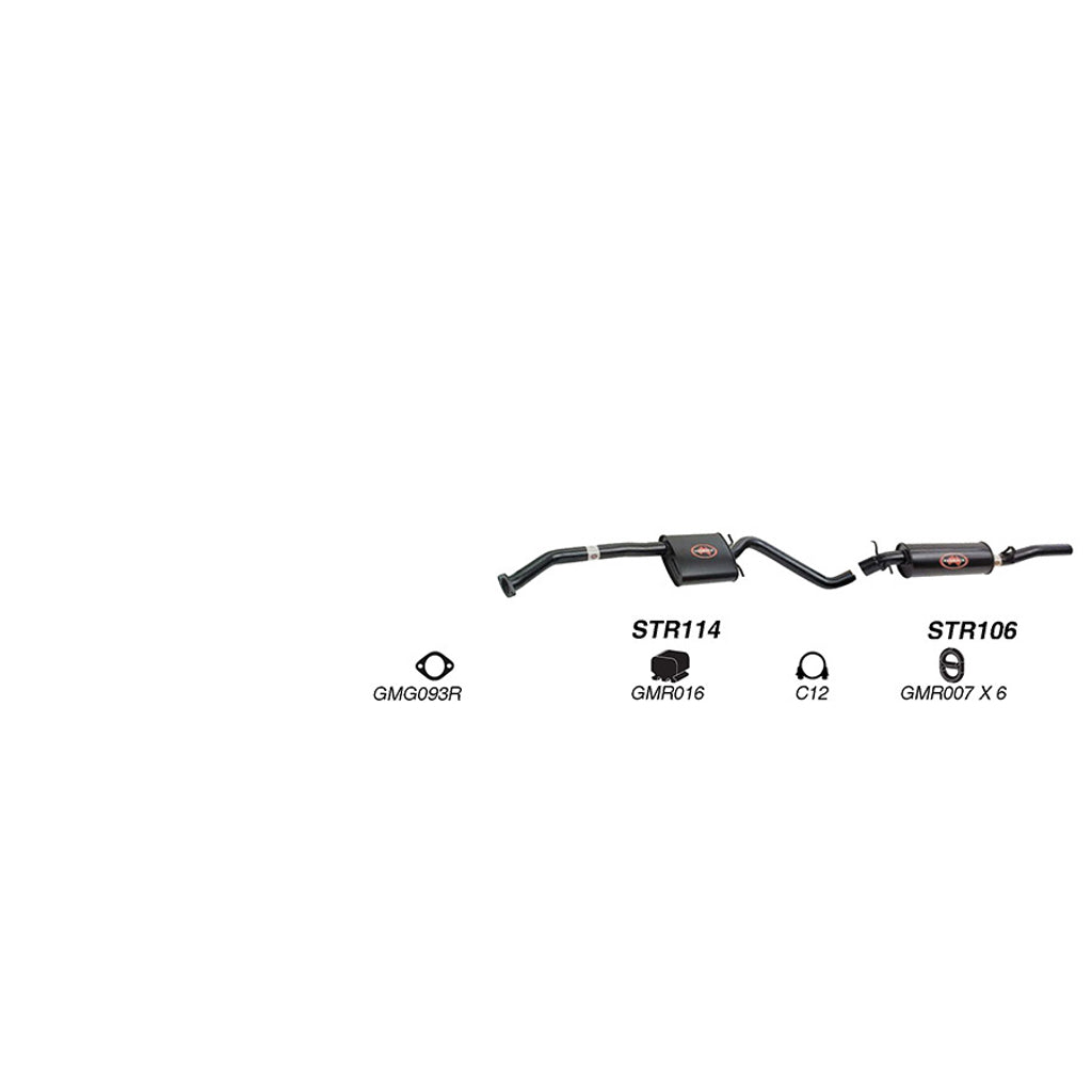 Redback Performance Exhaust System for Holden Statesman (03/1990 - 06/1999), Caprice (03/1990 - 06/1999)