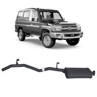 Redback Performance Exhaust System for Toyota Landcruiser 75/78 Series 4.2L 1HZ