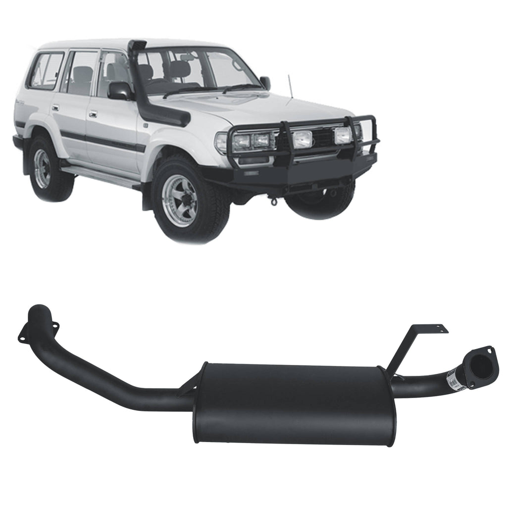 Redback Performance Headers and Exhaust for Toyota Landcruiser 80 Series Wagon 4.5 FZ