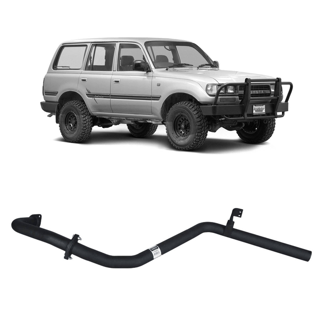 Redback Performance Headers and Exhaust for Toyota Landcruiser 80 Series Wagon 4.5 FZ