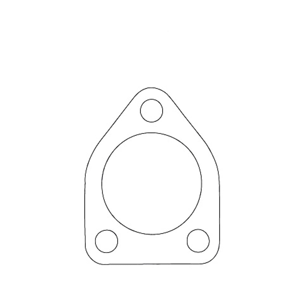 Flange Gaskets - Daihatsu Charade, 3 Bolts