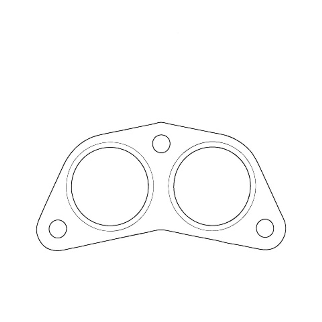 Flange Gaskets - Mazda 929 DOHC rear muffler, 3 Bolts