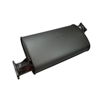 Redback Extreme Duty Straight Piped Muffler (Offset/Offset, 5” Round)