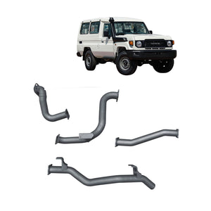 Redback Extreme Duty Exhaust for Toyota Landcruiser 78 Series Troop Carrier (11/2016 - on)