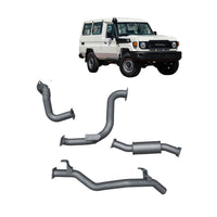 Redback Extreme Duty Exhaust for Toyota Landcruiser 78 Series Troop Carrier (11/2016 - on)