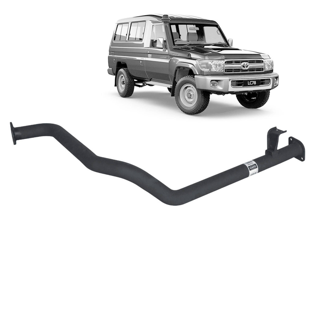 Redback Performance Intermediate Pipe Assembly for Toyota Landcruiser 75 (01/1990 - 09/1999) and 78 Series (01/1990 - 01/2007) 4.2L 1HZ