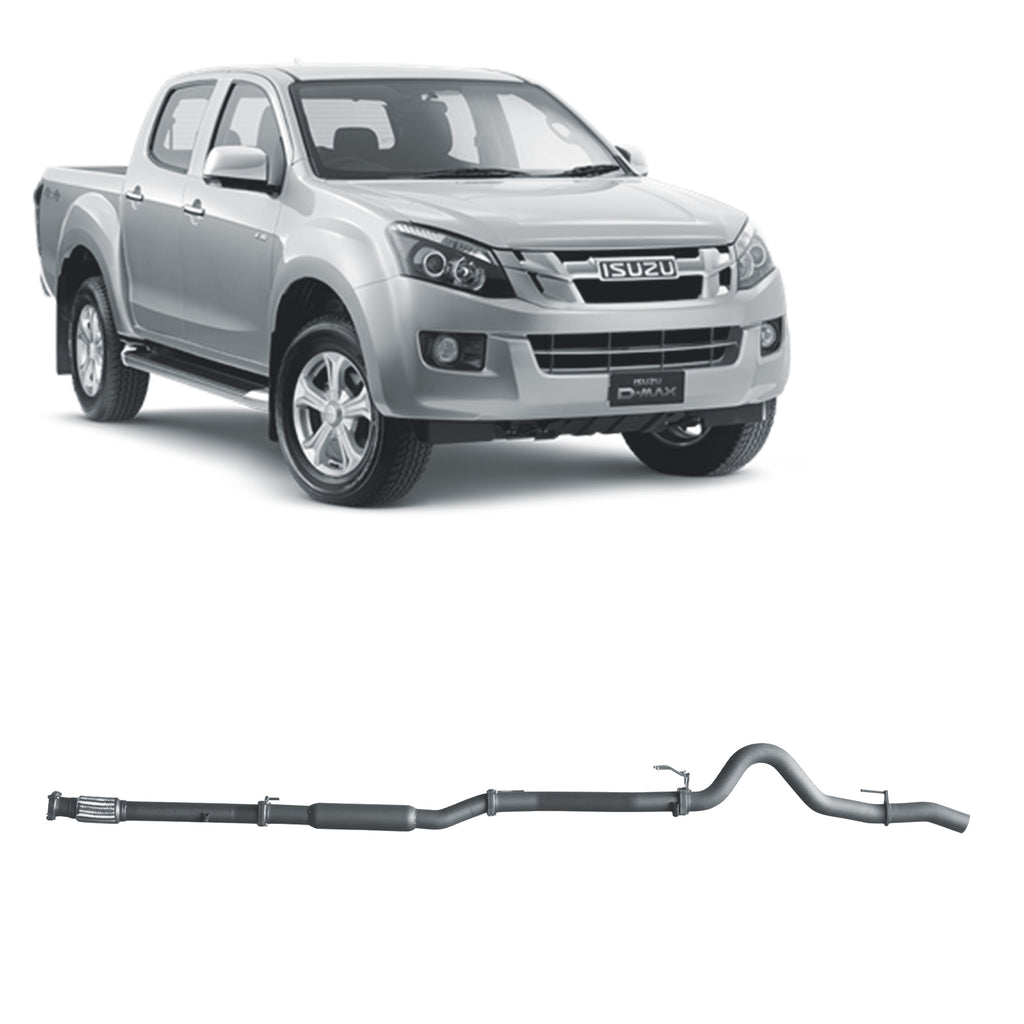 Redback Extreme Duty Exhaust for Isuzu D-MAX (02/2017 - 10/2020)
