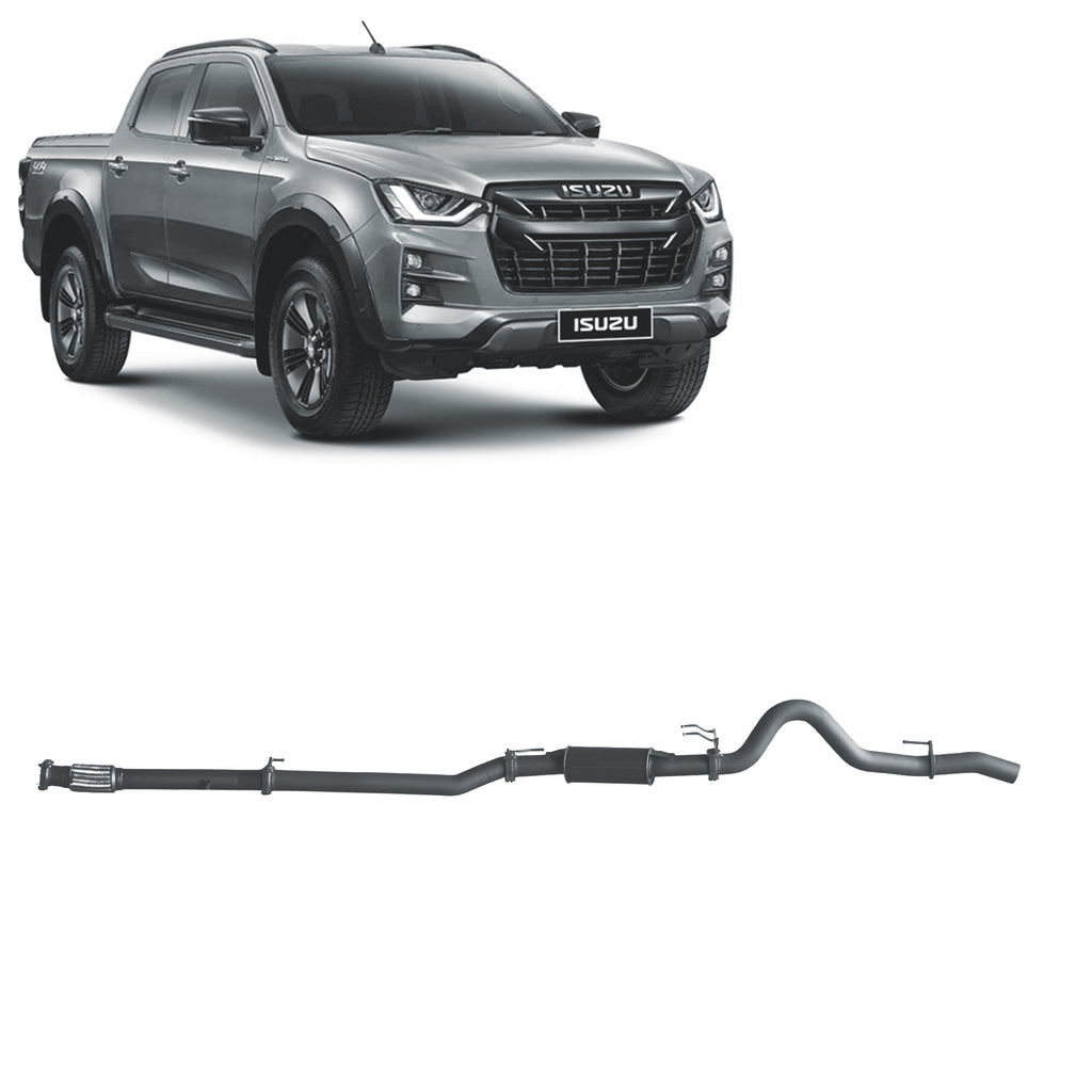 Redback Extreme Duty Exhaust for Isuzu D-MAX (07/2020 - on)