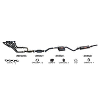 Redback Performance Exhaust System for Holden Commodore (04/1995 - 09/1997), Calais (04/1995 - 09/1997)