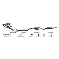 Redback Performance Exhaust System for Holden Calais (10/1991 - 04/1995), Commodore (10/1991 - 04/1995)