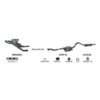 Redback Performance Exhaust System for Holden Commodore (04/1995 - 1997), Calais (04/1995 - 1997)
