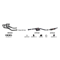 Redback Performance Exhaust System for Holden Commodore (08/1997 - 08/2004), Calais (08/1997 - 08/2004), HSV XU6 (08/1997 - 08/2004)