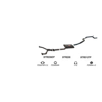 Redback Performance Exhaust System for Ford Fairmont (01/1992 - 08/1998), Falcon (01/1992 - 08/1998)