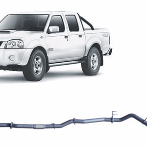 Redback Extreme Duty Exhaust for Nissan Navara D22 3.0L (11/2001 - 12/2006)