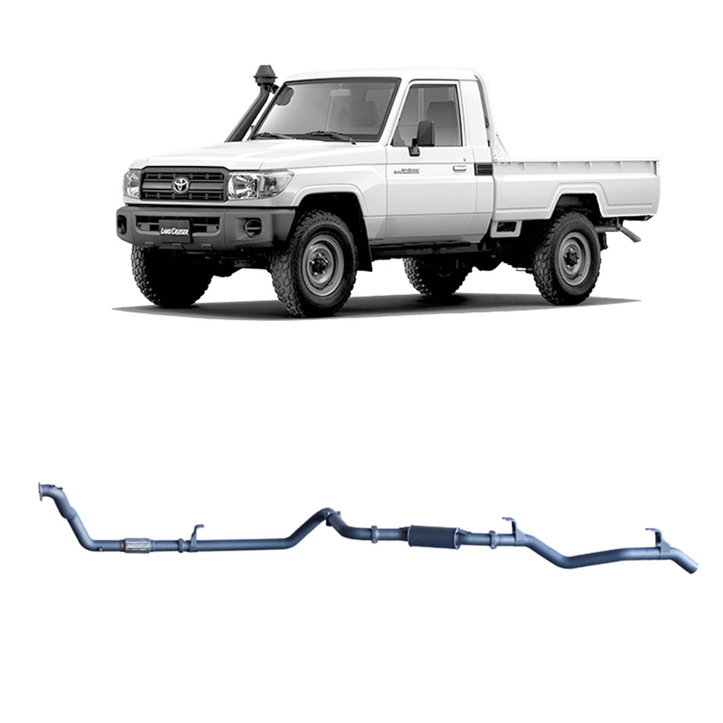 Redback Extreme Duty Exhaust for Toyota Landcruiser 79 Series 4.2L 1HZ (10/1999 - 01/2007)