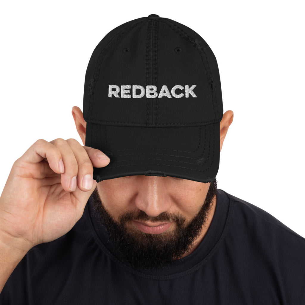 Redback Distressed Dad Hat