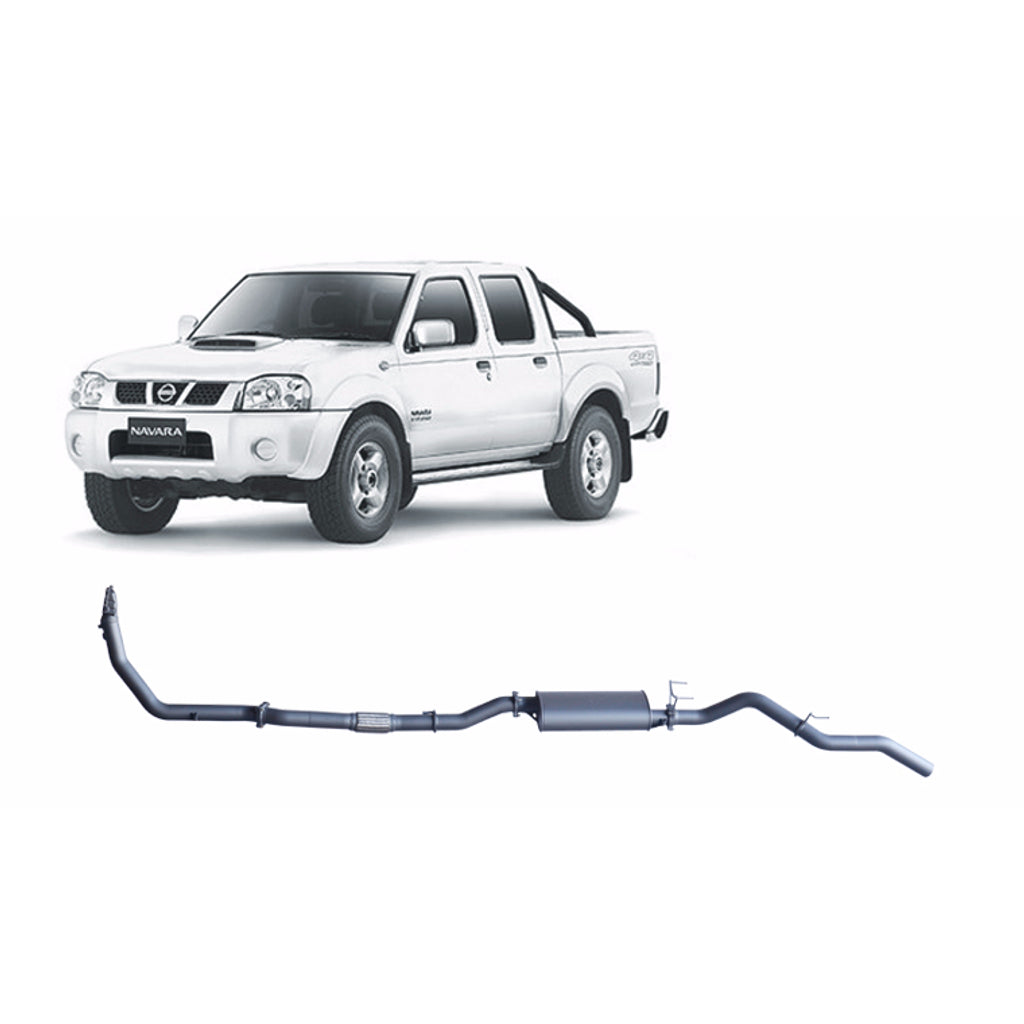 Redback Extreme Duty Exhaust for Nissan Navara D22 3.0L (11/2001 - 12/2006)